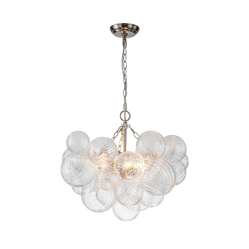Freyza | Lustre Aurora en verre – Lustre moderne pour salle à manger et salon