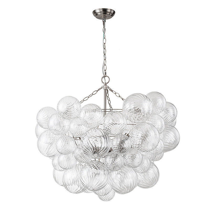 Freyza | Lustre Aurora en verre – Lustre moderne pour salle à manger et salon