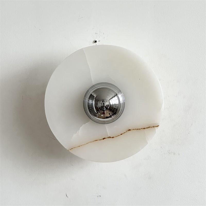 Freyza | Arsole Round Jade Wall Light – Bedroom Hallway