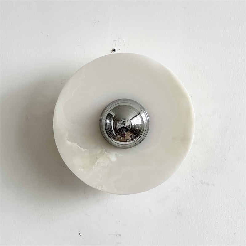 Freyza | Arsole Round Jade Wall Light – Bedroom Hallway