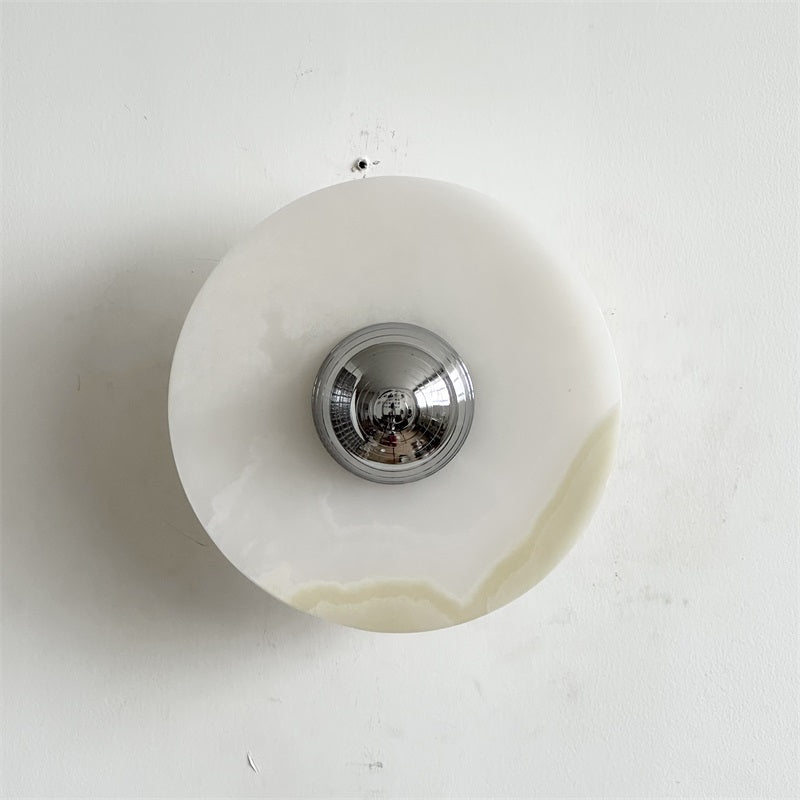 Freyza | Arsole Round Jade Wall Light – Bedroom Hallway