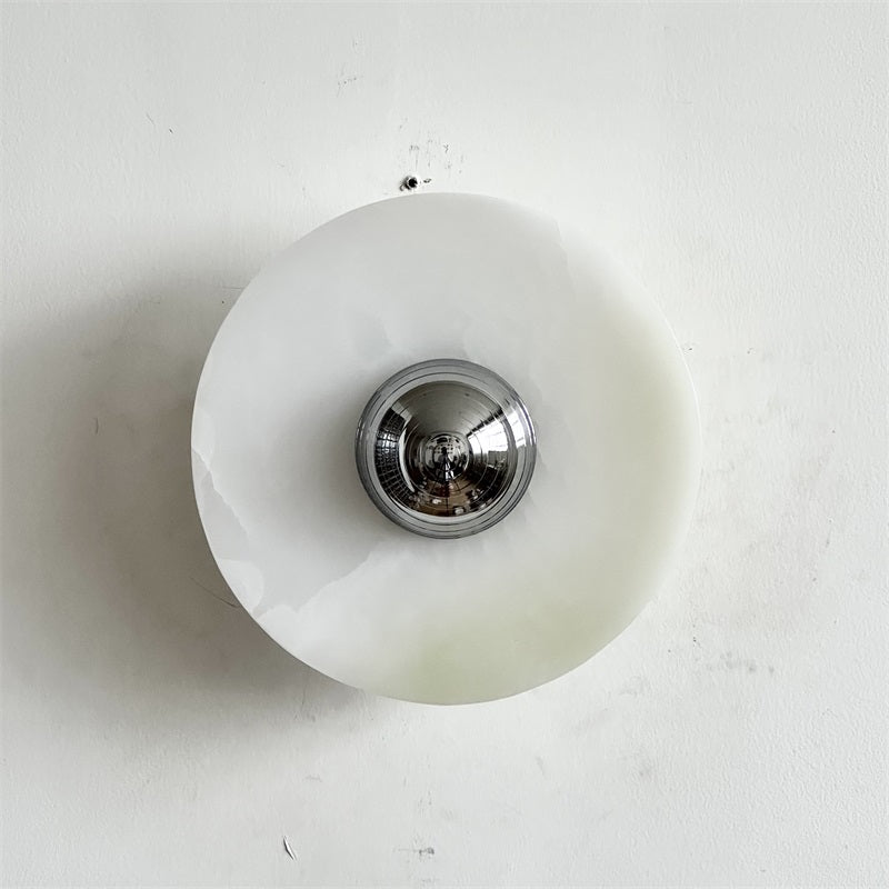 Freyza | Arsole Round Jade Wall Light – Bedroom Hallway