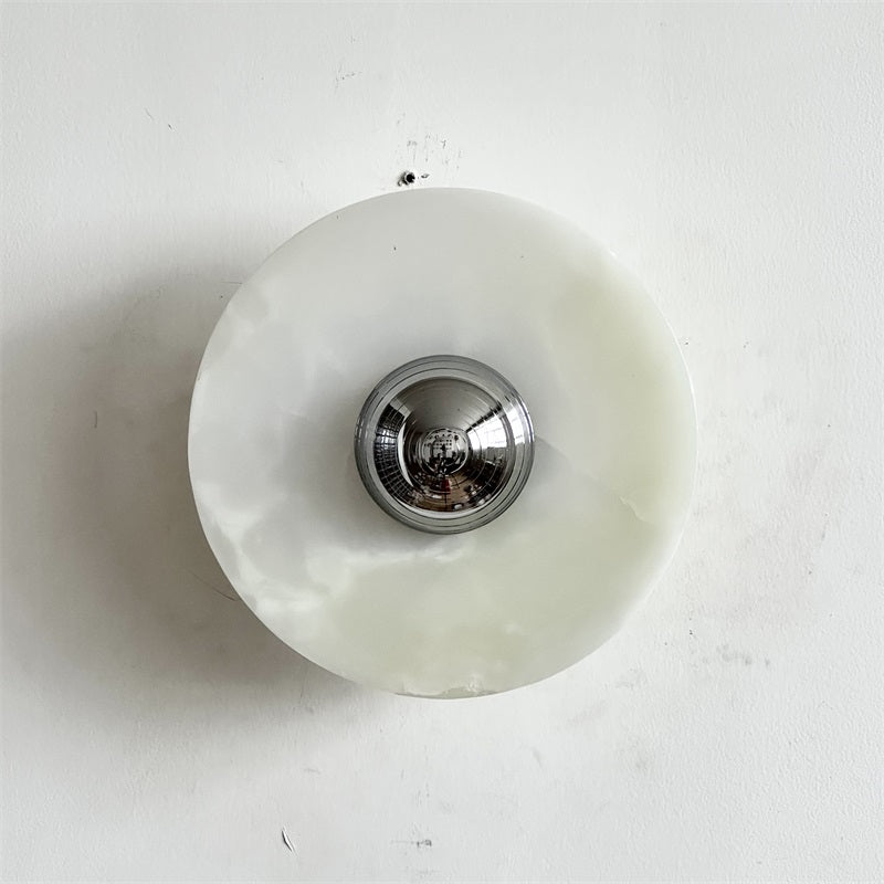 Freyza | Arsole Round Jade Wall Light – Bedroom Hallway