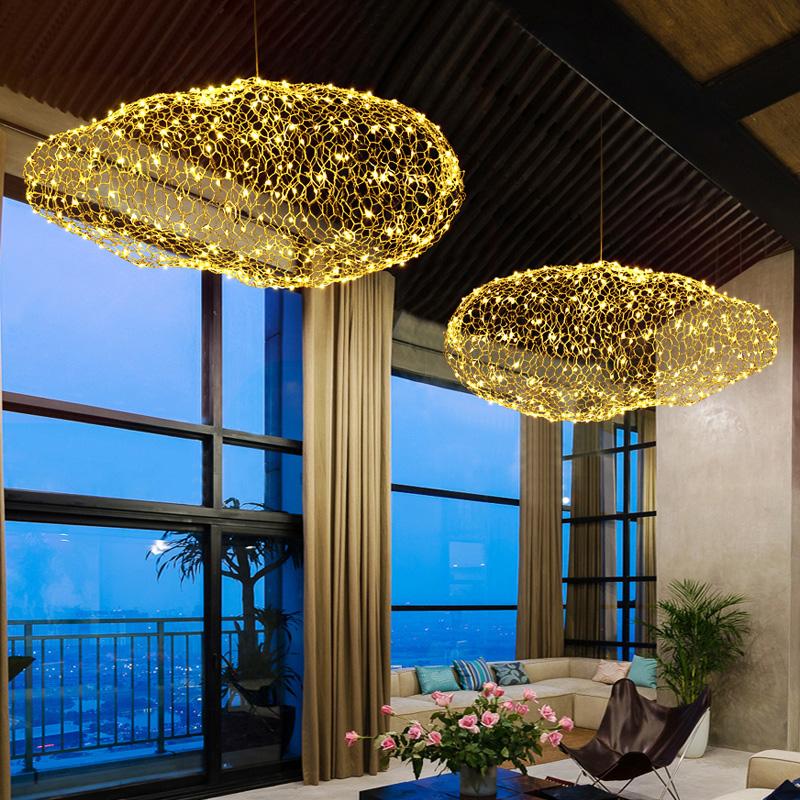 Freyza - Amica - Étoile Art déco moderne - Lampes nuageuses lumineuses à pois