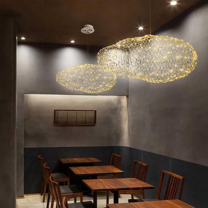 Freyza - Amica - Étoile Art déco moderne - Lampes nuageuses lumineuses à pois
