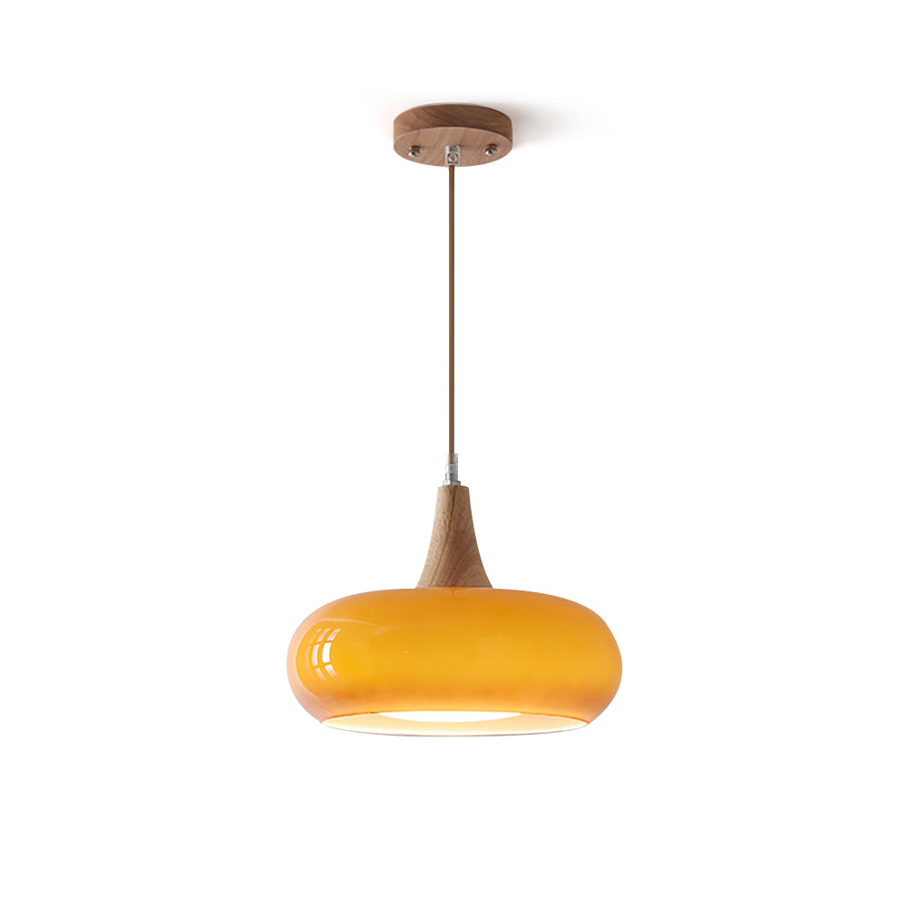 Freyza | Suspension en bois Charlotte – Luminaire suspendu pour cuisine et salle à manger