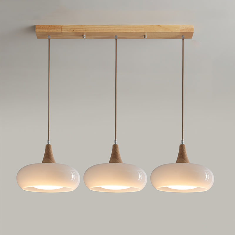 Freyza | Suspension en bois Charlotte – Luminaire suspendu pour cuisine et salle à manger