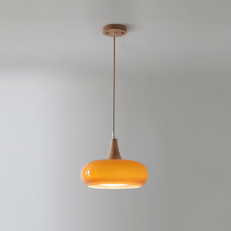 Freyza | Suspension en bois Charlotte – Luminaire suspendu pour cuisine et salle à manger
