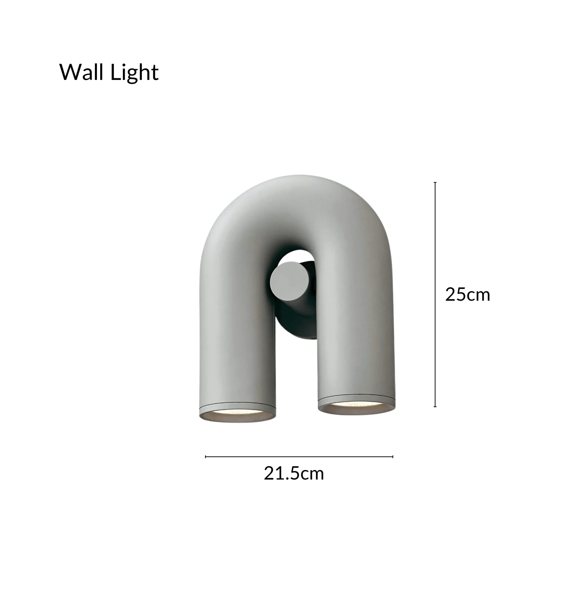 Freyza - Halcyon | Modern Elegant U-Shaped LED Chandelier Lighting