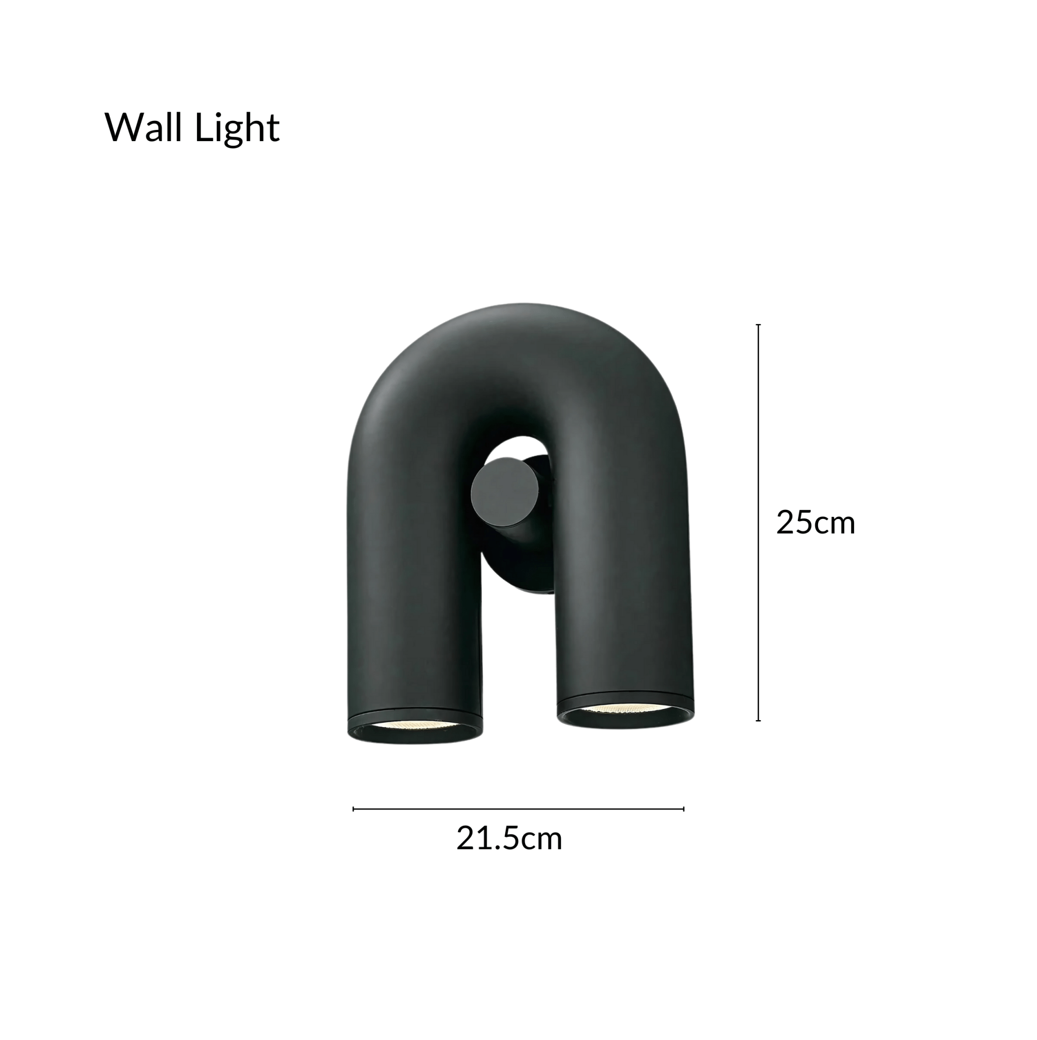 Freyza - Halcyon | Modern Elegant U-Shaped LED Chandelier Lighting
