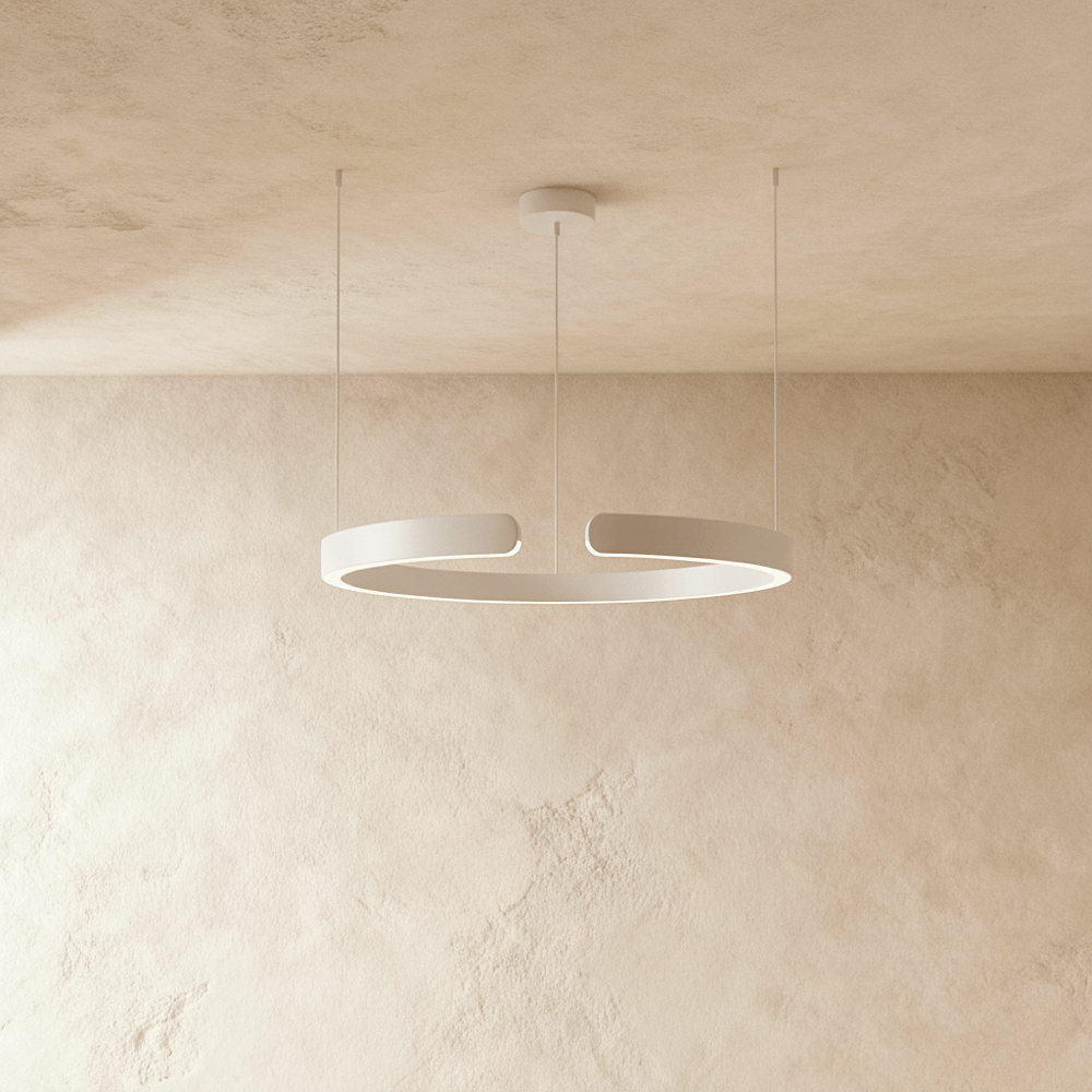 Freyza - HaloSphere | Modern Adjustable LED Ring Chandelier Light Fixture