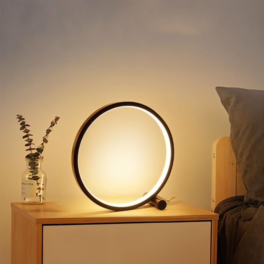 HaloSphere | Modern Minimalist Touch Table Lamp for Soft Ambient Lighting 3
