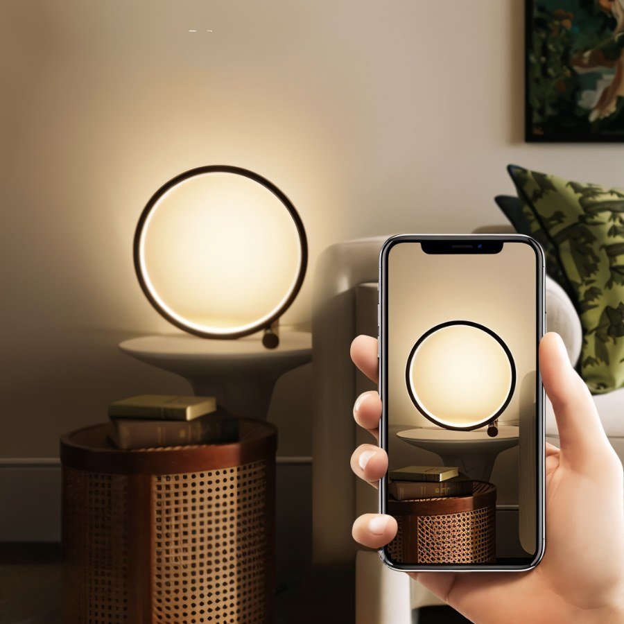 HaloSphere | Modern Minimalist Touch Table Lamp for Soft Ambient Lighting 7