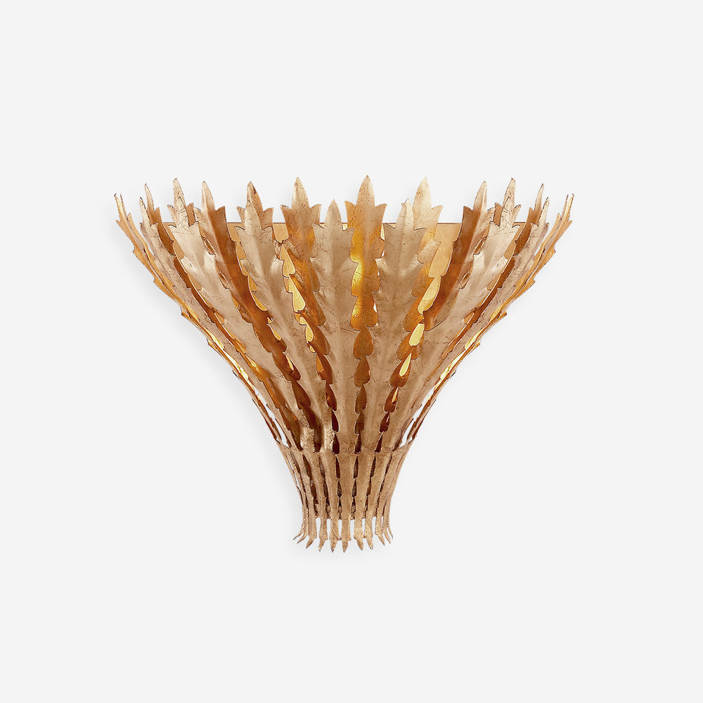 Freyza | Applique murale artisanale en forme de feuille – Chambre, couloir