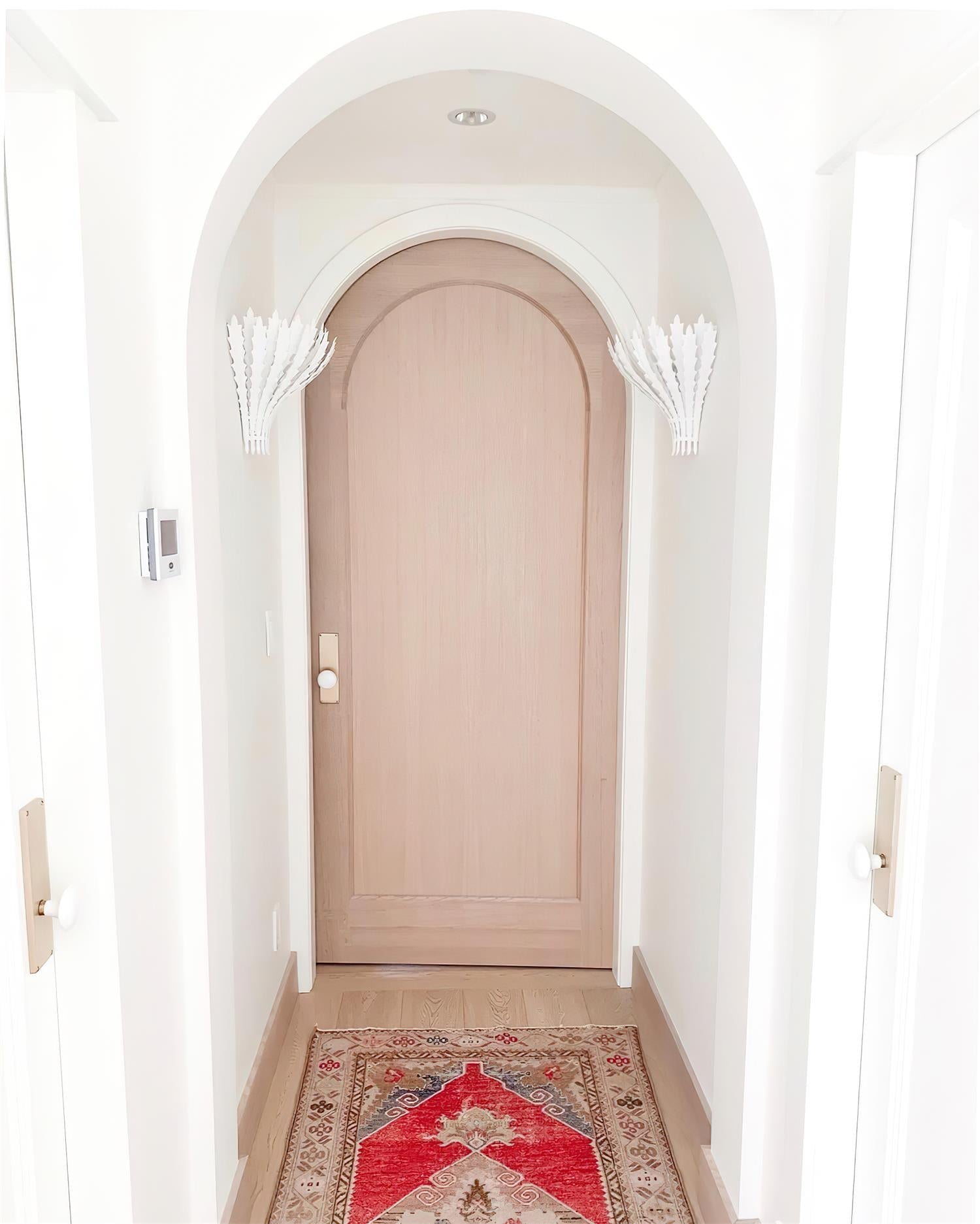 Freyza | Applique murale artisanale en forme de feuille – Chambre, couloir
