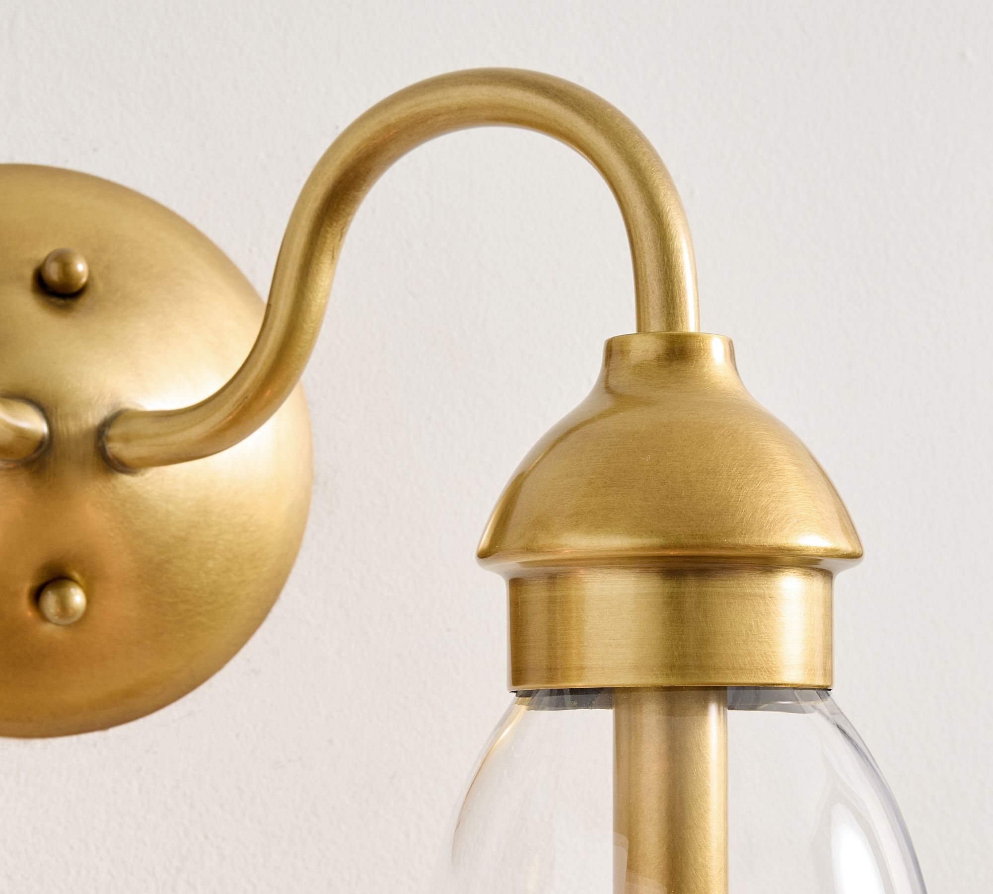 Freyza | Nydoreth Laiton Verre Cuivré Applique murale en verre cuivré – Chambre Couloir