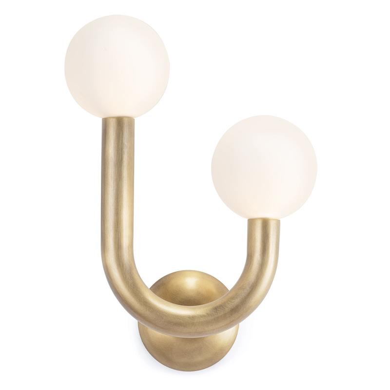 Freyza | Zoshaos Modern Brass Brass Glass Wall Light – Modern Bedroom Hallway
