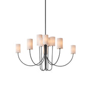 Freyza | Asolira Vintage-Industrielle schwarze Stoff-Pendelleuchte – Industrielles Esszimmer, Wohnzimmer