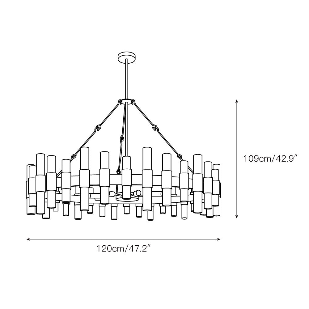 Freyza | Ellorel Postmodern Luxury Chandelier – Modern Dining Room Living Room