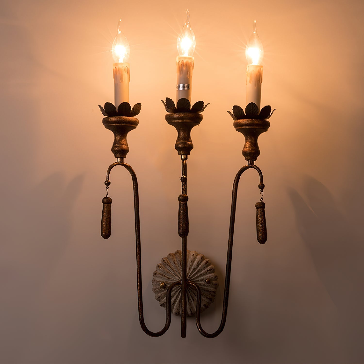 Freyza | Avelaris – Applique murale en bois au style industriel vintage pour chambre et couloir industriel