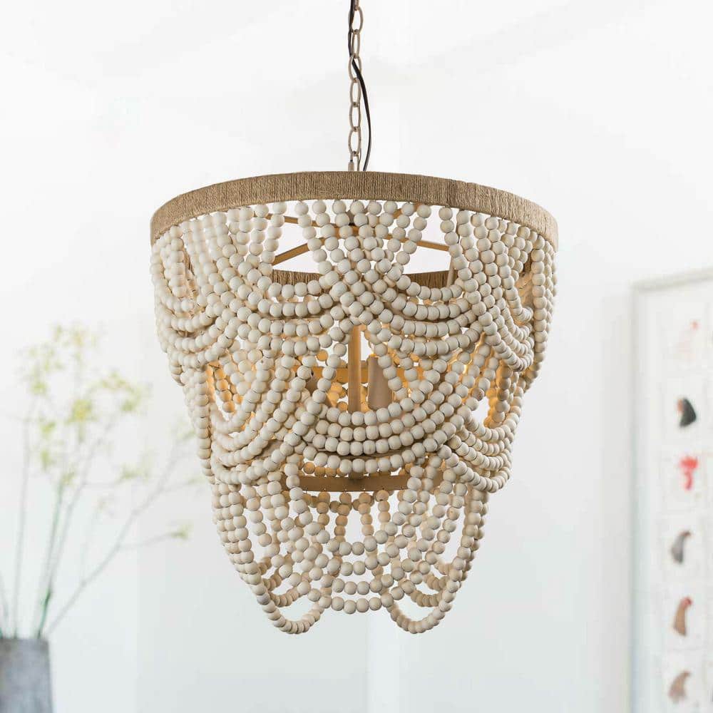 Freyza | Alshaila Postmodern Luxury Wood Chandelier – Modern Dining Room Living Room