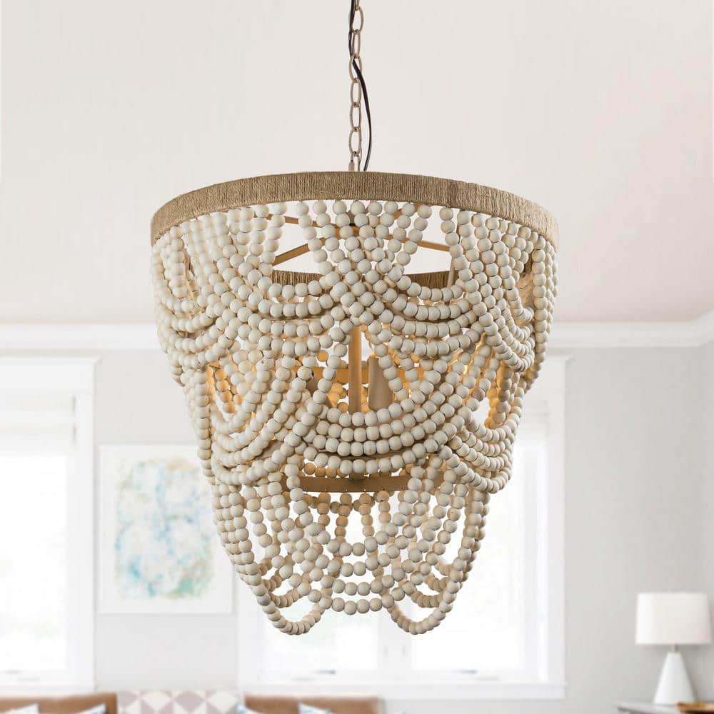 Freyza | Alshaila Postmodern Luxury Wood Chandelier – Modern Dining Room Living Room