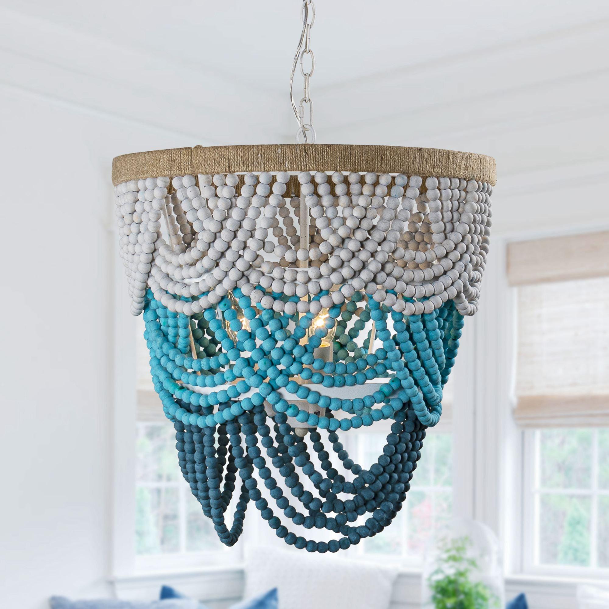 Freyza | Alshaila Postmodern Luxury Wood Chandelier – Modern Dining Room Living Room