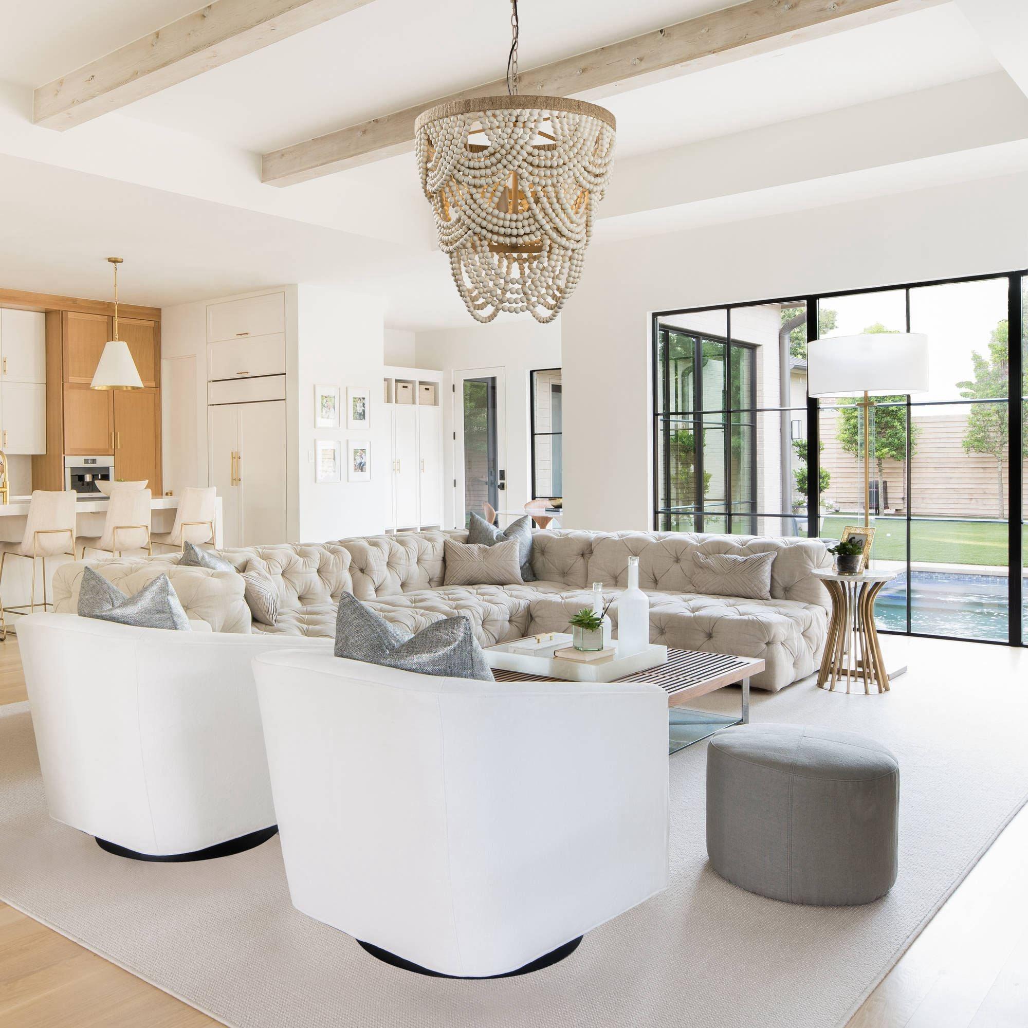 Freyza | Alshaila Postmodern Luxury Wood Chandelier – Modern Dining Room Living Room