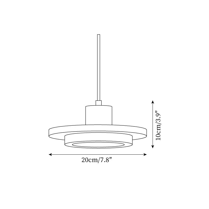 Freyza | Suspension LED en travertin Solaro – Cuisine et salle à manger