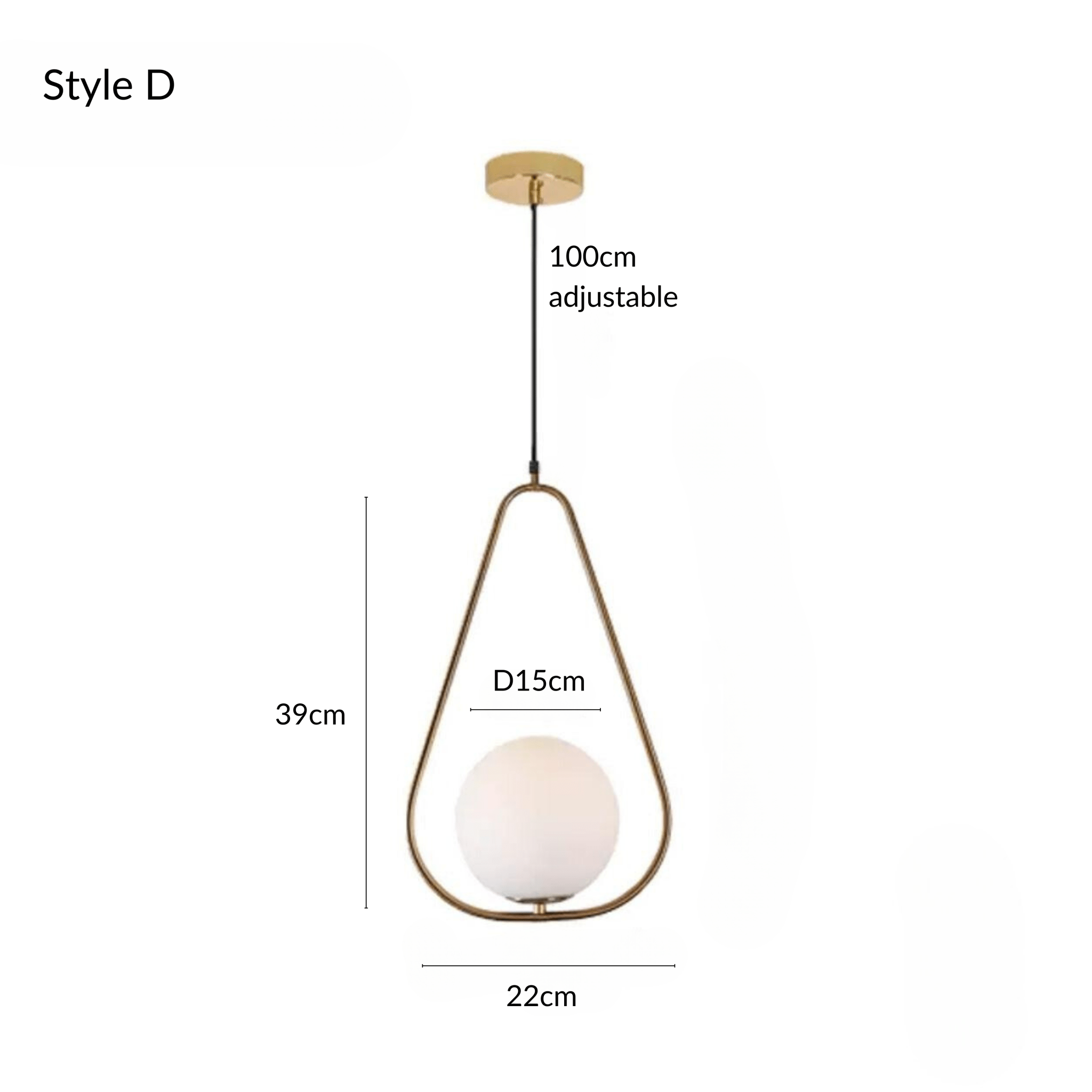 Freyza - HausGlobe | Stylish Minimalist Glass Pendant Lighting Collection