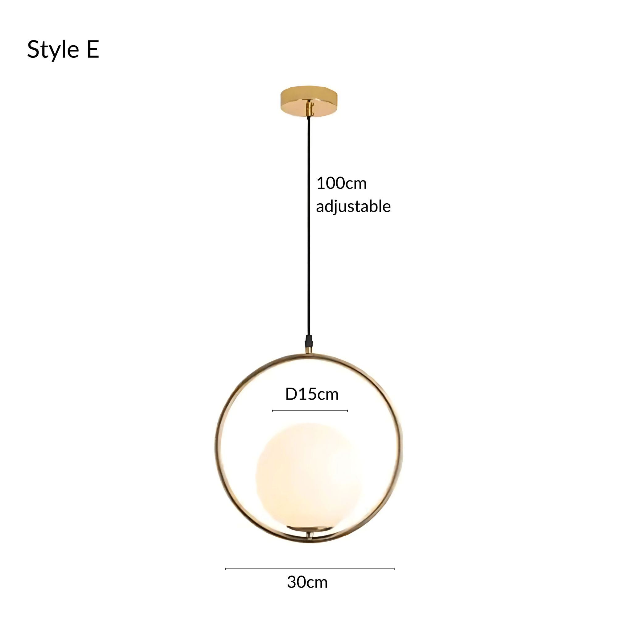 Freyza - HausGlobe | Stylish Minimalist Glass Pendant Lighting Collection