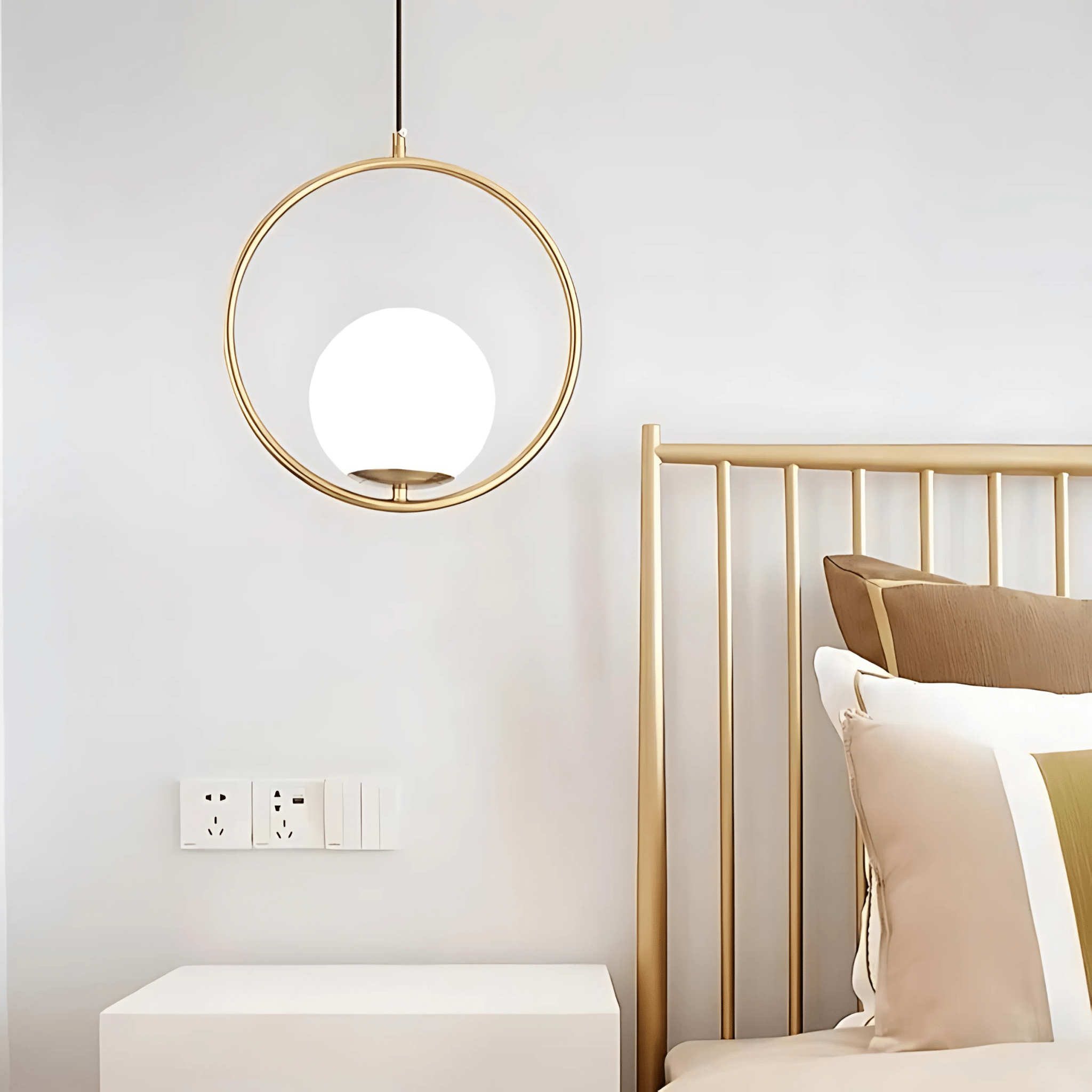 Freyza - HausGlobe | Stylish Minimalist Glass Pendant Lighting Collection