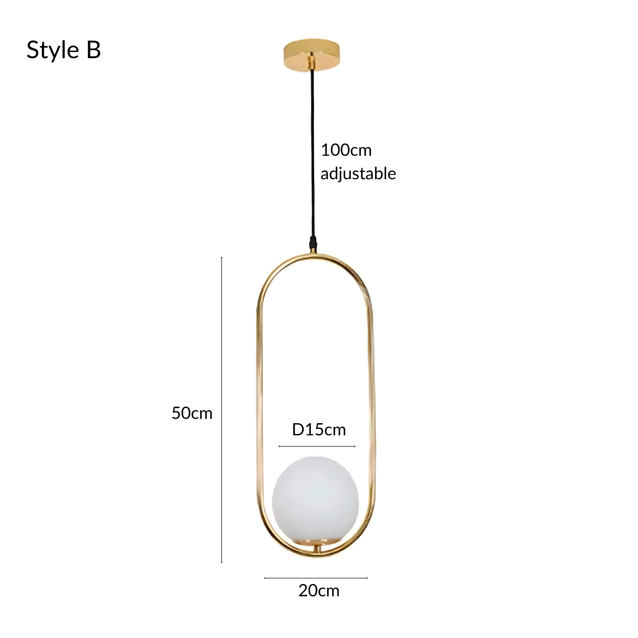 Freyza - HausGlobe | Stylish Minimalist Glass Pendant Lighting Collection