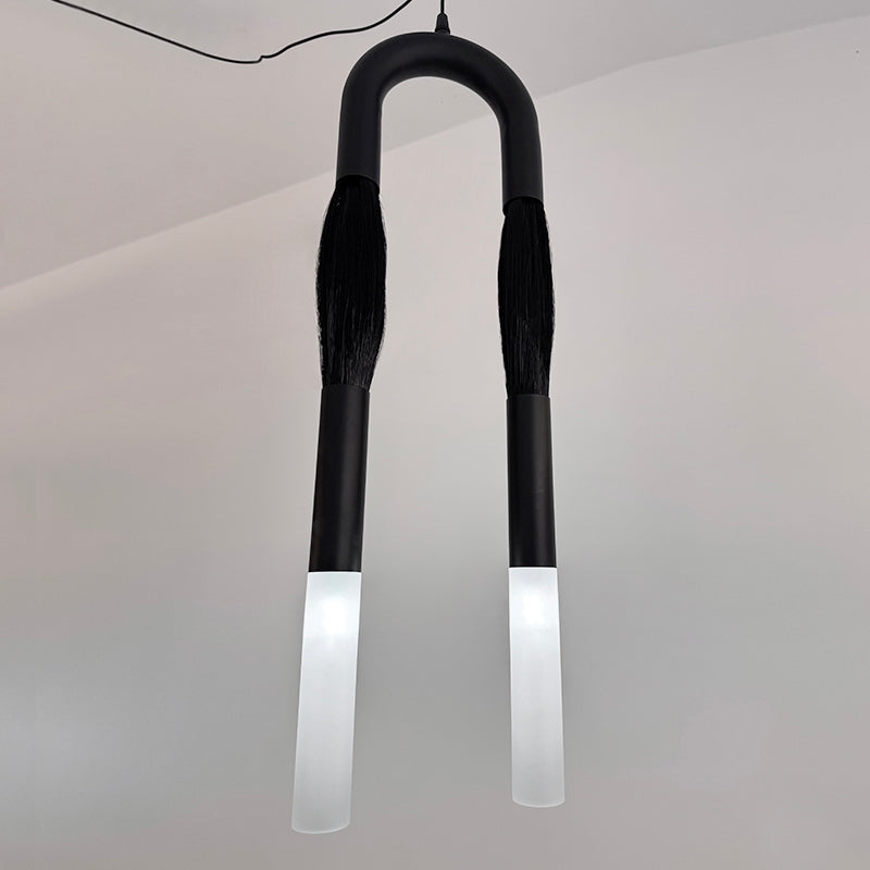 Freyza | Cacarir Traditional Art Black Pendant Light – Traditional Kitchen Dining Room