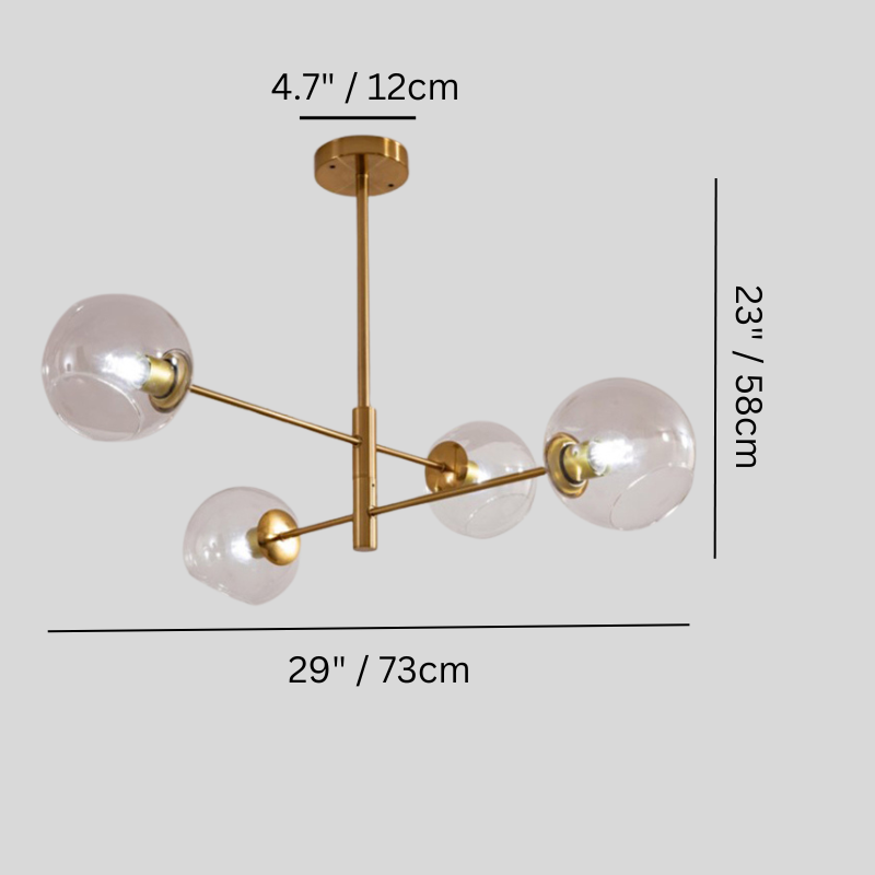 Freyza - Hebraica | Modern Elegant Smart LED Dining Room Chandelier