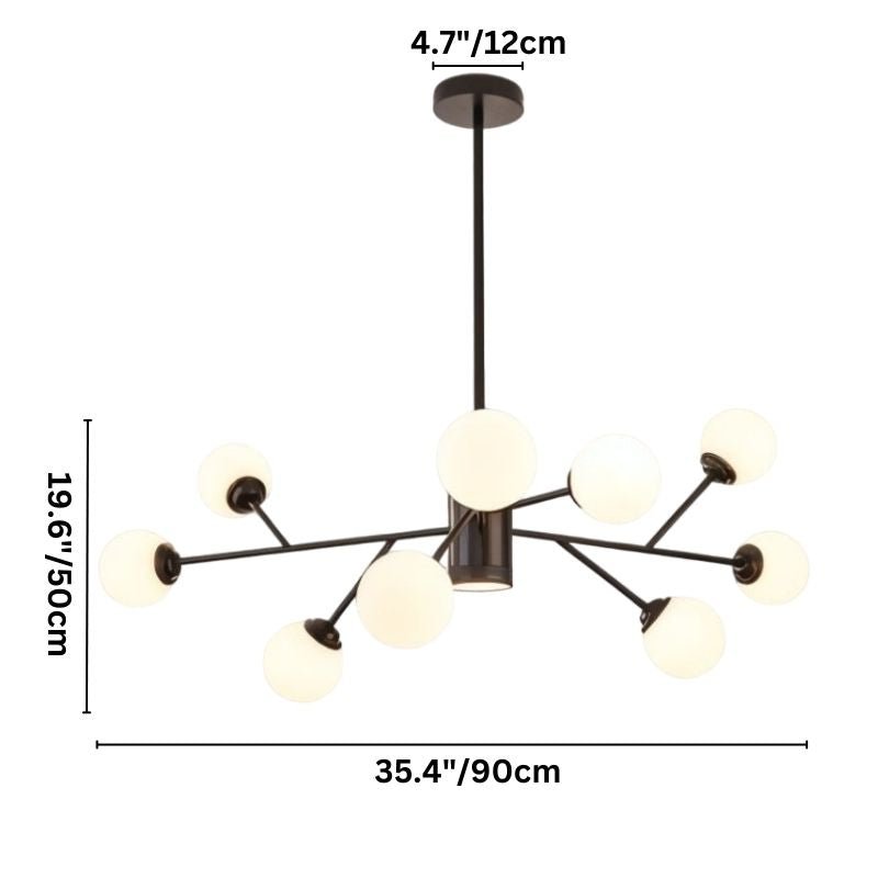 Freyza - HelenaLight | Elegant Modern Aluminum Chandelier with Versatile Design