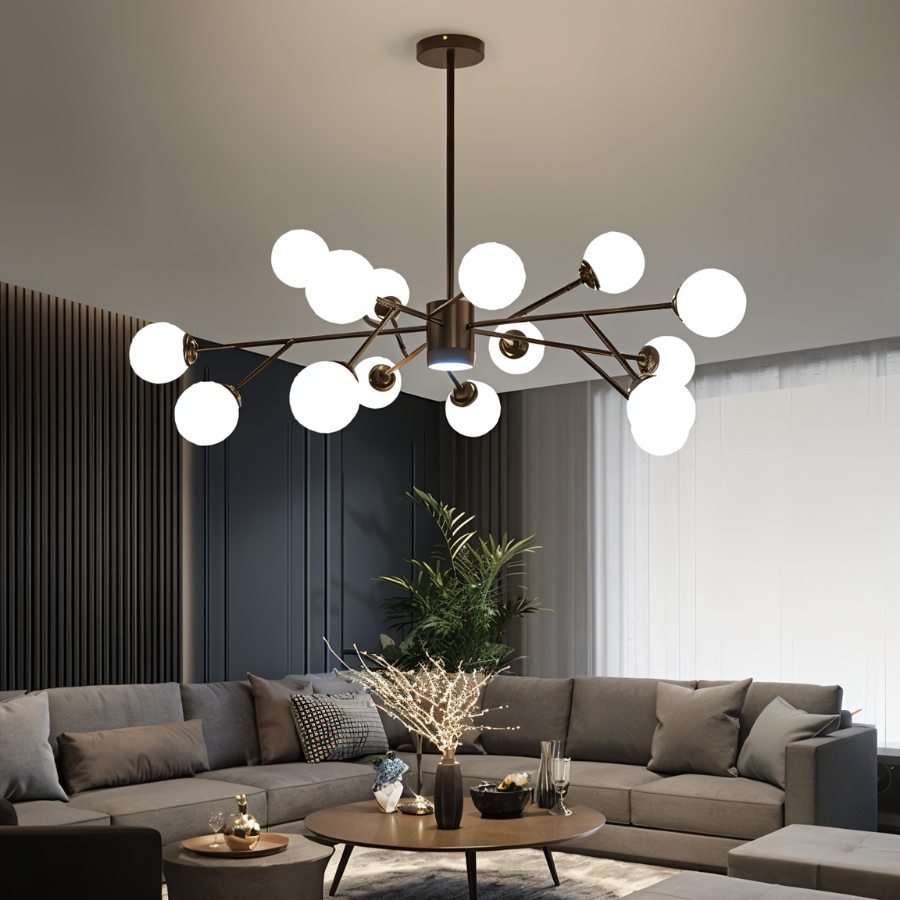 Freyza - HelenaLight | Elegant Modern Aluminum Chandelier with Versatile Design