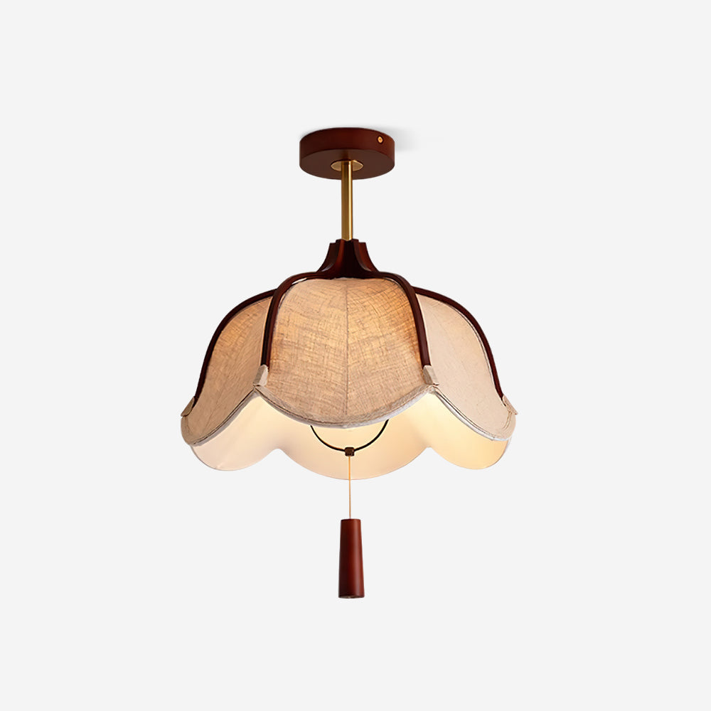 Freyza | Givola – Plafonnier encastré en tissu vintage pour chambre, couloir et cuisine