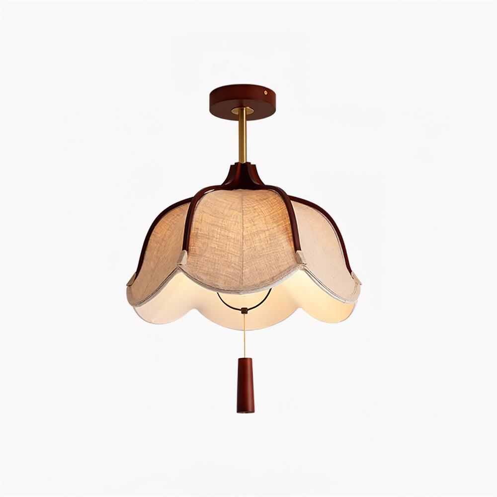 Freyza | Givola – Plafonnier encastré en tissu vintage pour chambre, couloir et cuisine