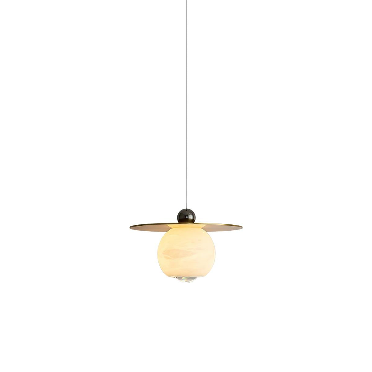Luminaire suspendu en laiton Freyza | Alvarel – Laiton – Cuisine, salle à manger