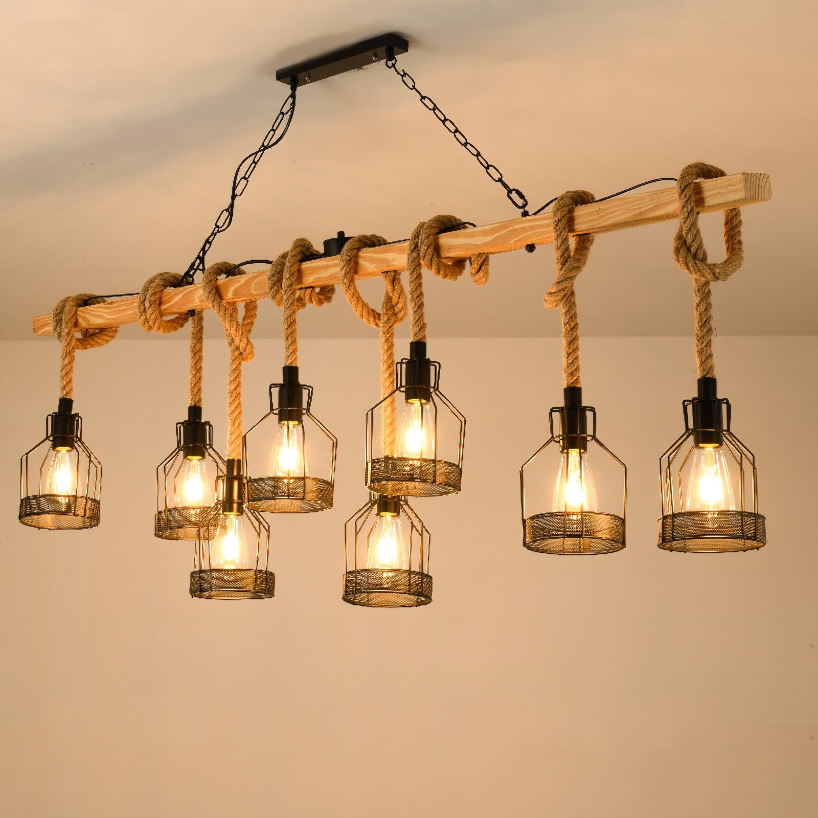 Freyza | Chandelier – Industrial Dining Room Living Room