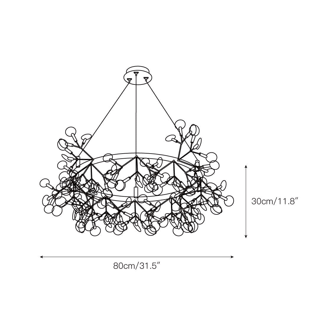 Freyza | Arthearae Postmodern Luxury Chandelier – Modern Dining Room Living Room
