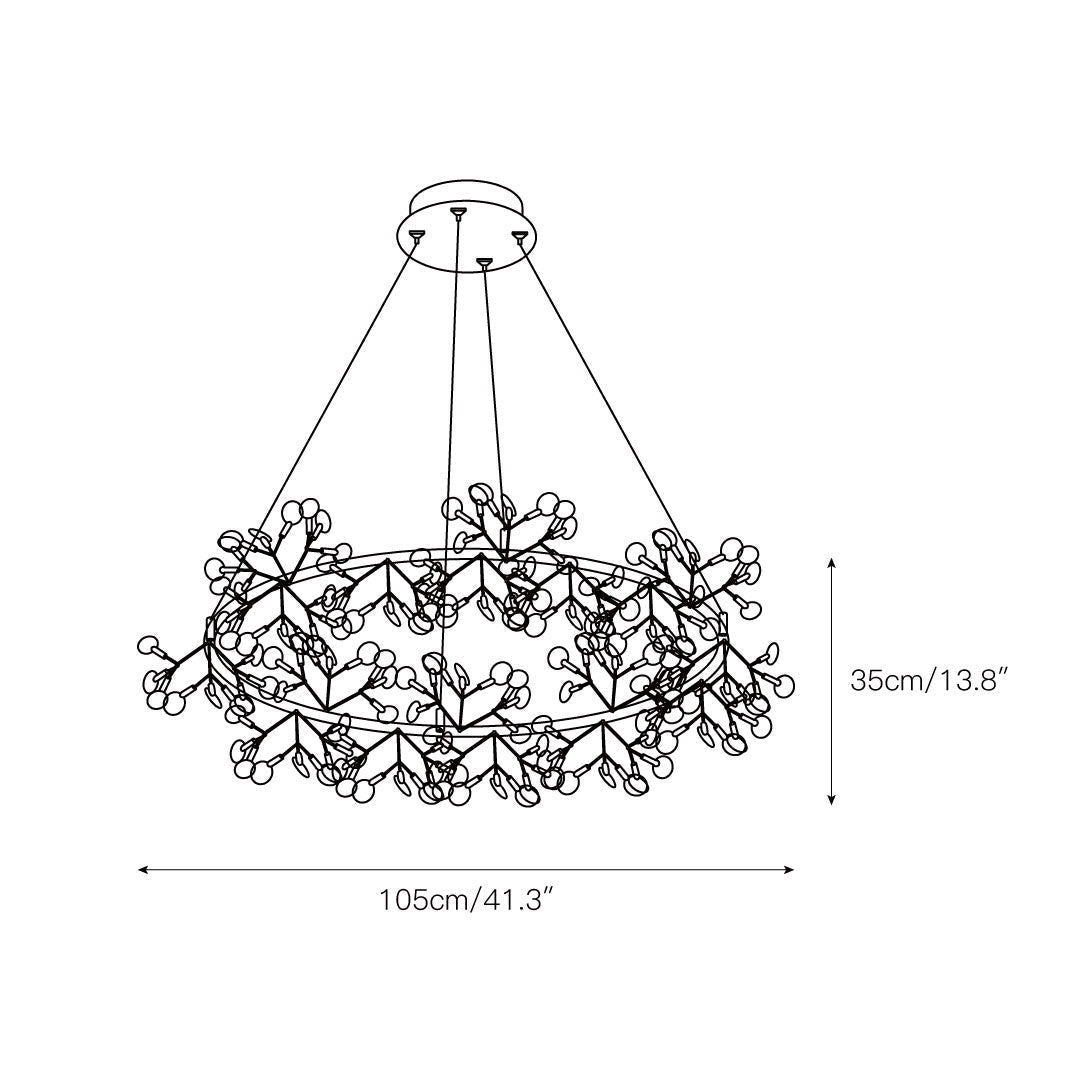 Freyza | Arthearae Postmodern Luxury Chandelier – Modern Dining Room Living Room