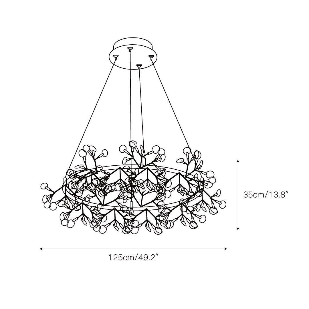 Freyza | Arthearae Postmodern Luxury Chandelier – Modern Dining Room Living Room