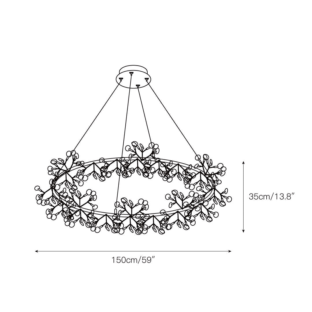 Freyza | Arthearae Postmodern Luxury Chandelier – Modern Dining Room Living Room