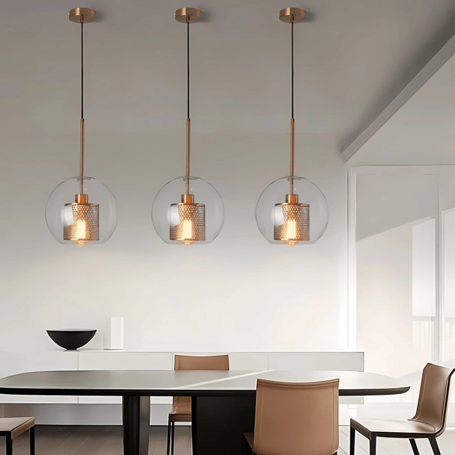 Freyza - HestiaGlow | Elegant Modern Glass Pendant Light Fixture