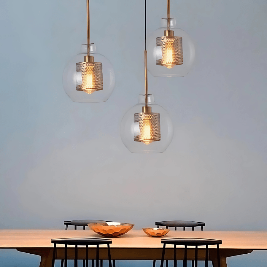 Freyza - HestiaGlow | Elegant Modern Glass Pendant Light Fixture