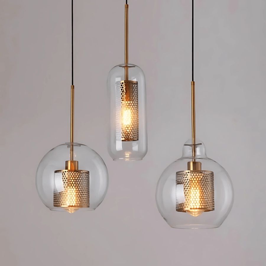 Freyza - HestiaGlow | Elegant Modern Glass Pendant Light Fixture