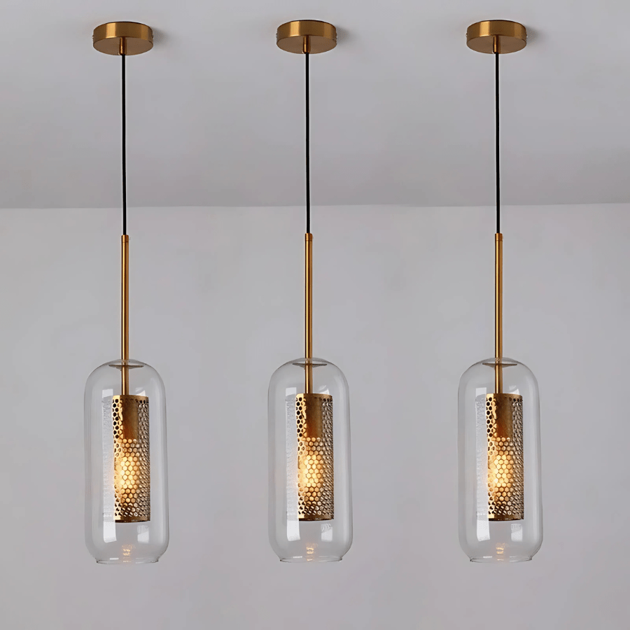 Freyza - HestiaGlow | Elegant Modern Glass Pendant Light Fixture