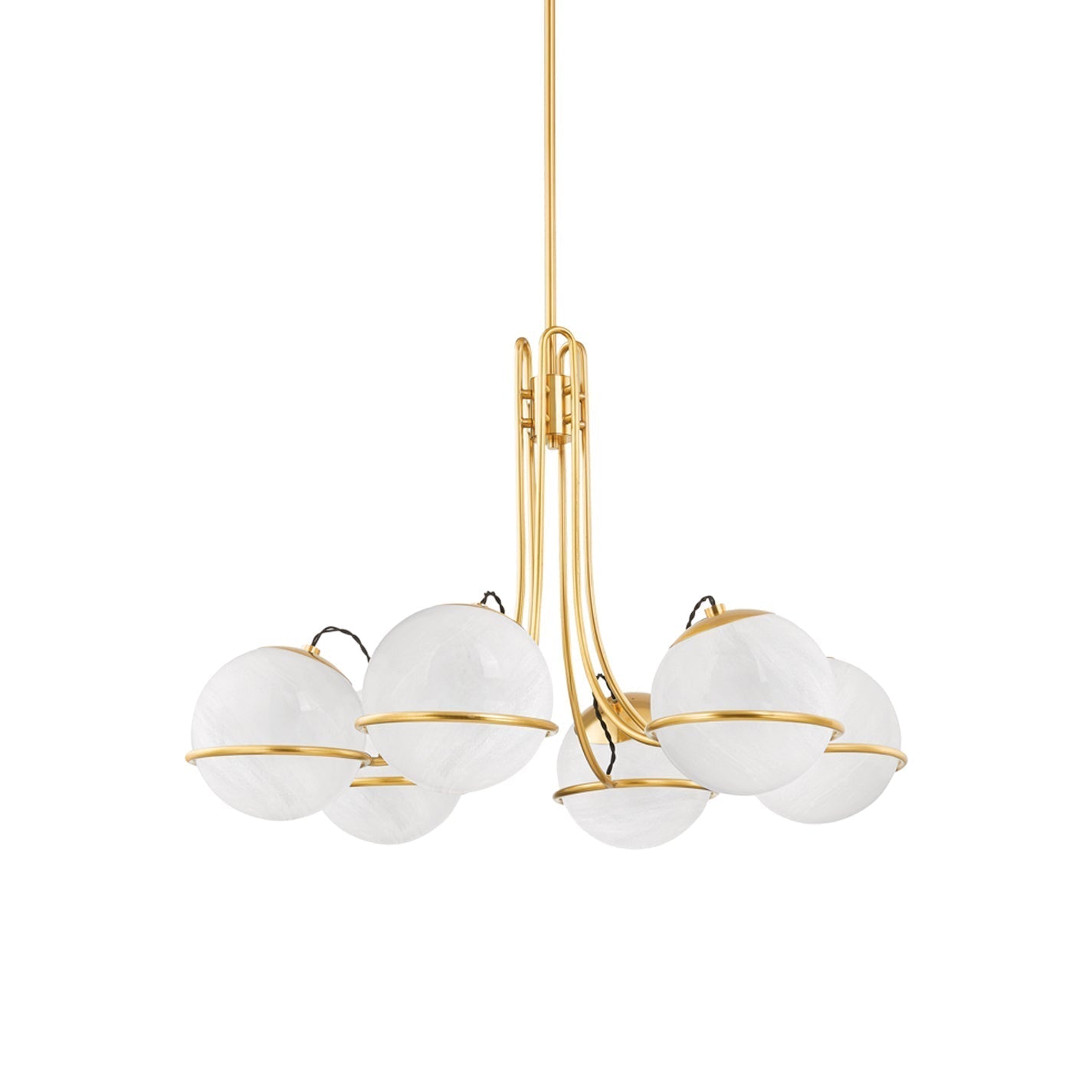 Freyza | Eursorara Brass Glass Brass Glass Chandelier – Dining Room Living Room